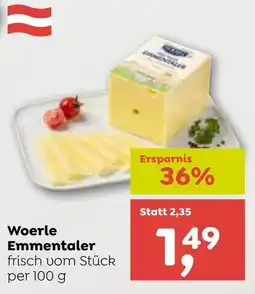 ADEG Woerle Emmentaler Angebot