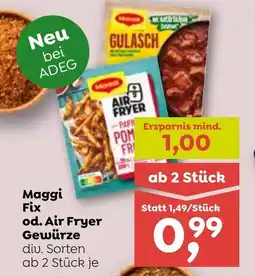 ADEG Maggi Fix od. Air Fryer Gewürze Angebot