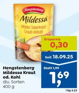 ADEG Hengstenberg Mildessa Kraut od. Kohl Angebot