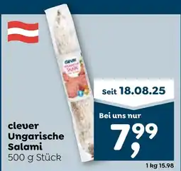 ADEG Clever ungarische Salami Angebot