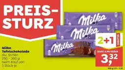 ADEG Milka Tafelschokolade Angebot