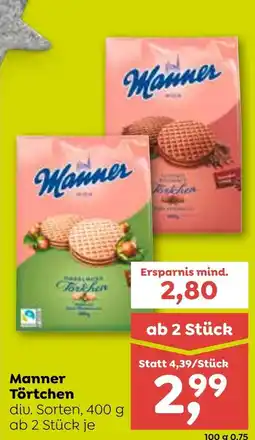 ADEG Manner Törtchen Angebot
