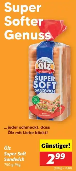 Ölz Super Soft Sandwich