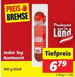 Nah&Frisch Jeden Tag Kantwurst Angebot