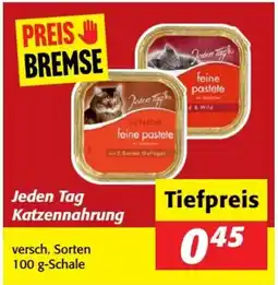Nah&Frisch Jeden Tag Katzennahrung Angebot