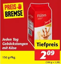 Nah&Frisch Jeden Tag Gebäckstangen mit Käse Angebot