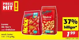 Nah&Frisch Lorenz Nic Nac's oder Erdnüsse Angebot