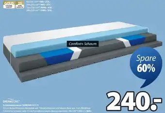 Schaummatratze SUNDAN GF115