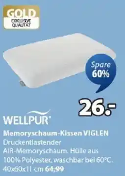 JYSK Memoryschaum-Kissen VIGLEN Angebot