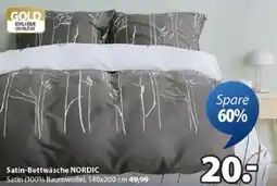 JYSK Satin-bettwäsche nordic satin Angebot