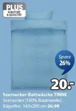 JYSK Seersucker-Bettwäsche TINNE Angebot