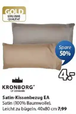 JYSK Satin-Kissenbezug EA Angebot