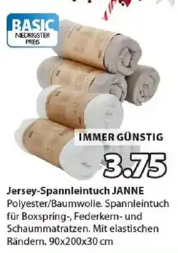 JYSK Jersey-Spannleintuch JANNE Angebot