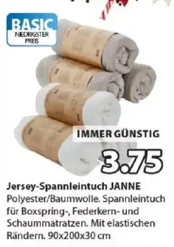 JYSK Jersey-Spannleintuch JANNE Angebot