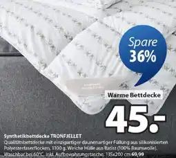 JYSK Synthetikbettdecke TRONFJELLET Angebot