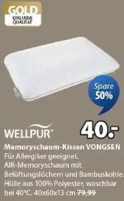 JYSK Memoryschaum-Kissen VONGSEN Angebot