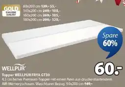 JYSK Topper WELLPUR FRYA GT30 Angebot