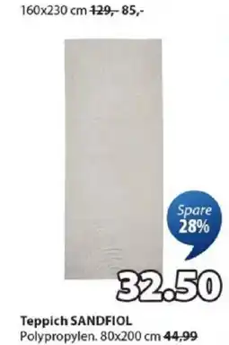 JYSK Teppich SANDFIOL Angebot