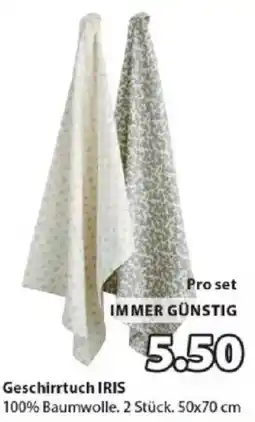 JYSK Geschirrtuch IRIS Angebot