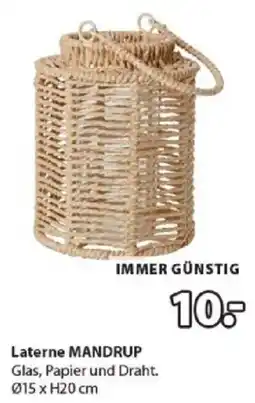 JYSK Laterne MANDRUP Angebot