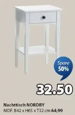 JYSK Nachttisch NORDBY Angebot