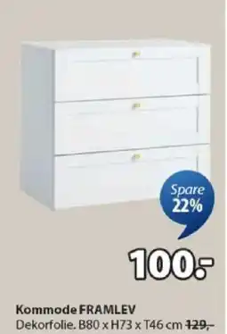 JYSK Kommode FRAMLEV Angebot