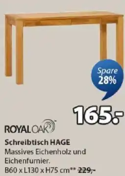 JYSK Schreibtisch HAGE Angebot