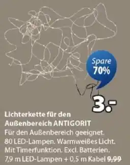 JYSK Lichterkette für den Außenbereich ANTIGORIT Angebot