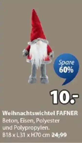 JYSK Weihnachtswichtel FAFNER Angebot