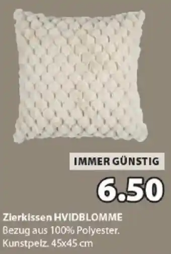 JYSK Zierkissen HVIDBLOMME Angebot