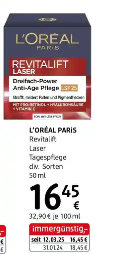 dm Revitalift Laser Tagespflege Angebot