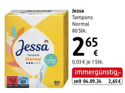 dm Jessa Tampons Normal Angebot
