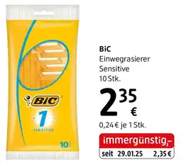 dm BiC Einwegrasierer Sensitive Angebot