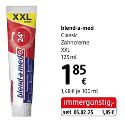dm blend-a-mede Classic Zahncreme XXL Angebot