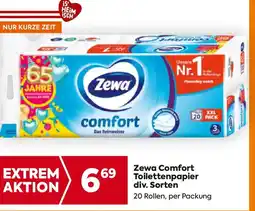 Billa Zewa Comfort Toilettenpapier Angebot