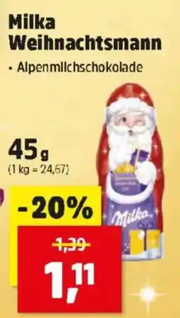 Thomas Philipps Milka Weihnachtsmann Angebot