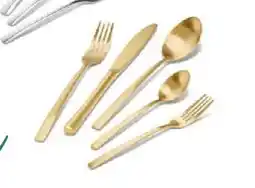 Tchibo Eduscho Besteck-Set, 20-teilig Champagnergoldfarben Angebot