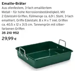 Tchibo Eduscho Emaille-Bräter Angebot