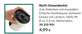 Tchibo Eduscho Multi-Dosendeckel Angebot