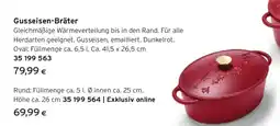 Tchibo Eduscho Gusseisen-Bräter Angebot