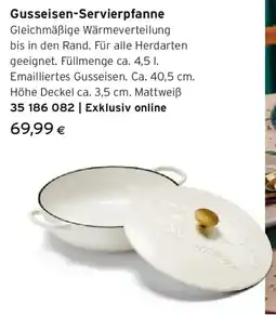 Tchibo Eduscho Gusseisen-Servierpfanne Angebot