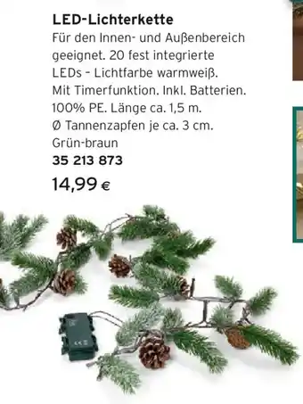 Tchibo Eduscho LED-Lichterkette Angebot