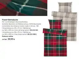 Tchibo Eduscho Flanell-Bettwäsche Angebot