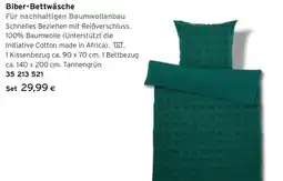 Tchibo Eduscho Biber-Bettwäsche Angebot