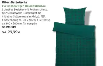 Tchibo Eduscho Biber-Bettwäsche Angebot
