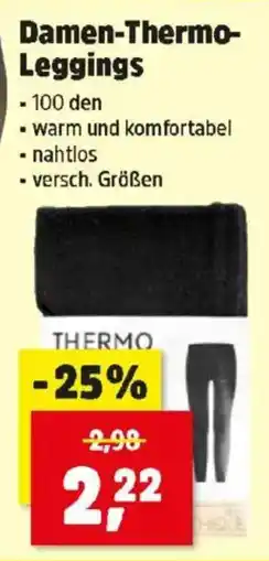 Thomas Philipps Damen-Thermo- Leggings Angebot