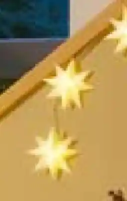 Hellweg LED-Lichterkette Sterne Angebot