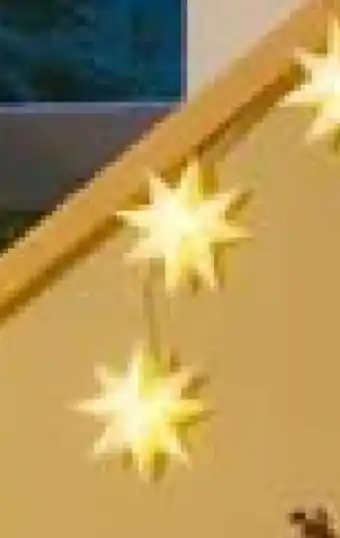 Hellweg LED-Lichterkette Sterne Angebot