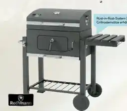 Hellweg Rothmann Holzkohlegrill Orlando Click Angebot