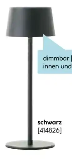 Hellweg Flector LED-Akku-Tischleuchte Jona Angebot